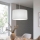 Brilagi - Κρεμαστό φωτιστικό με καλώδιο SIRIJA MODERN 1xE27/60W/230V Ø 35 cm λευκό