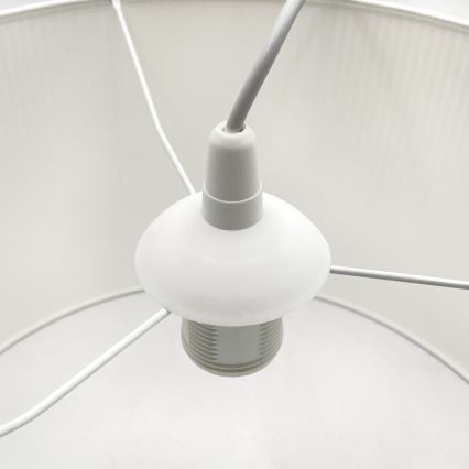 Brilagi - Κρεμαστό φωτιστικό με καλώδιο SIRIJA MODERN 1xE27/60W/230V Ø 35 cm λευκό