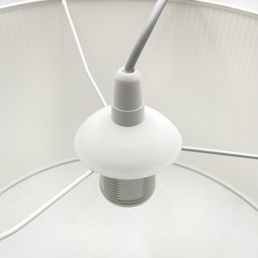 Brilagi - Κρεμαστό φωτιστικό με καλώδιο SIRIJA MODERN 1xE27/60W/230V Ø 35 cm λευκό