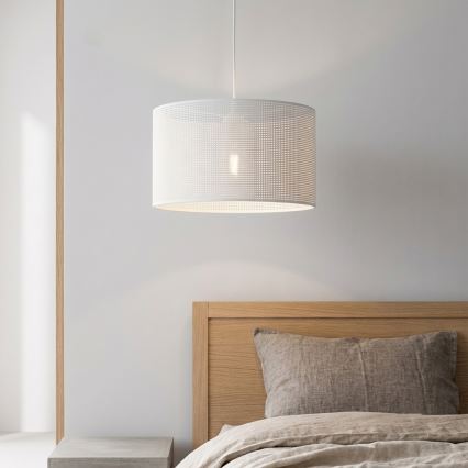 Brilagi - Κρεμαστό φωτιστικό με καλώδιο SIRIJA MODERN 1xE27/60W/230V Ø 35 cm λευκό