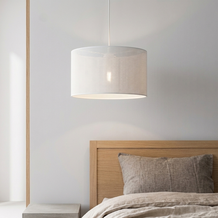 Brilagi - Κρεμαστό φωτιστικό με καλώδιο SIRIJA MODERN 1xE27/60W/230V Ø 35 cm λευκό