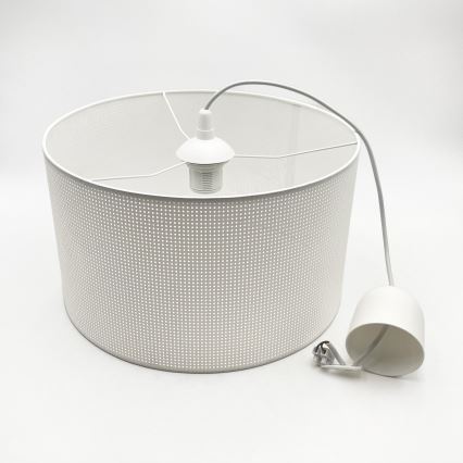 Brilagi - Κρεμαστό φωτιστικό με καλώδιο SIRIJA MODERN 1xE27/60W/230V Ø 35 cm λευκό