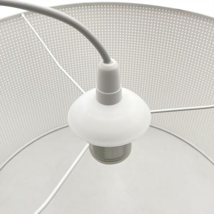 Brilagi - Κρεμαστό φωτιστικό με καλώδιο SIRIJA MODERN 1xE27/60W/230V Ø 35 cm λευκό
