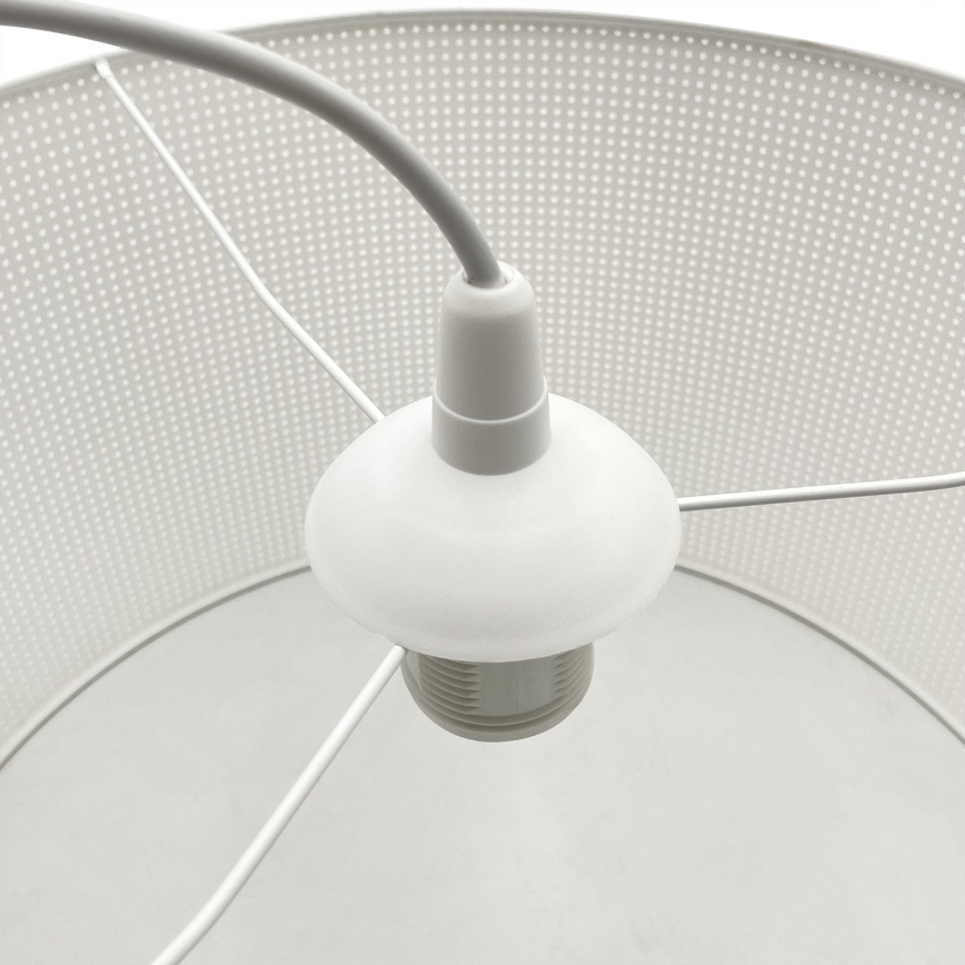 Brilagi - Κρεμαστό φωτιστικό με καλώδιο SIRIJA MODERN 1xE27/60W/230V Ø 35 cm λευκό