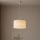 Brilagi - Κρεμαστό φωτιστικό με καλώδιο SIRIJA MODERN 1xE27/60W/230V Ø 35 cm εκρού