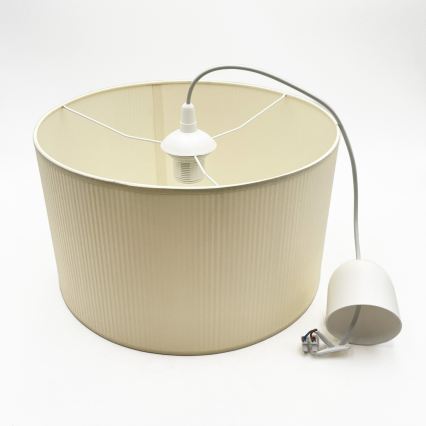 Brilagi - Κρεμαστό φωτιστικό με καλώδιο SIRIJA MODERN 1xE27/60W/230V Ø 35 cm εκρού