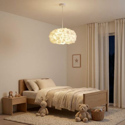 Brilagi - Κρεμαστό φωτιστικό με καλώδιο SOLEAIR 1xE27/60W/230V λευκό