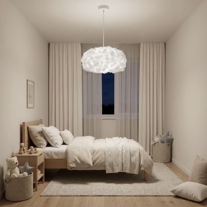 Brilagi - Κρεμαστό φωτιστικό με καλώδιο SOLEAIR 1xE27/60W/230V λευκό