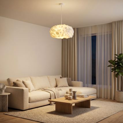 Brilagi - Κρεμαστό φωτιστικό με καλώδιο SOLEAIR 1xE27/60W/230V λευκό