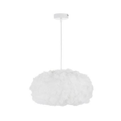 Brilagi - Κρεμαστό φωτιστικό με καλώδιο SOLEAIR 1xE27/60W/230V Ø 45 cm λευκό