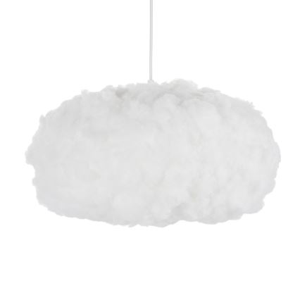 Brilagi - Κρεμαστό φωτιστικό με καλώδιο SOLEAIR 1xE27/60W/230V Ø 45 cm λευκό