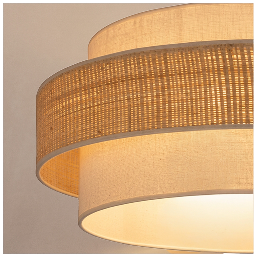 Brilagi - Κρεμαστό φωτιστικό με καλώδιο SPACE 1xE27/60W/230V διάμ. 40 εκ. μπεζ/κρεμ