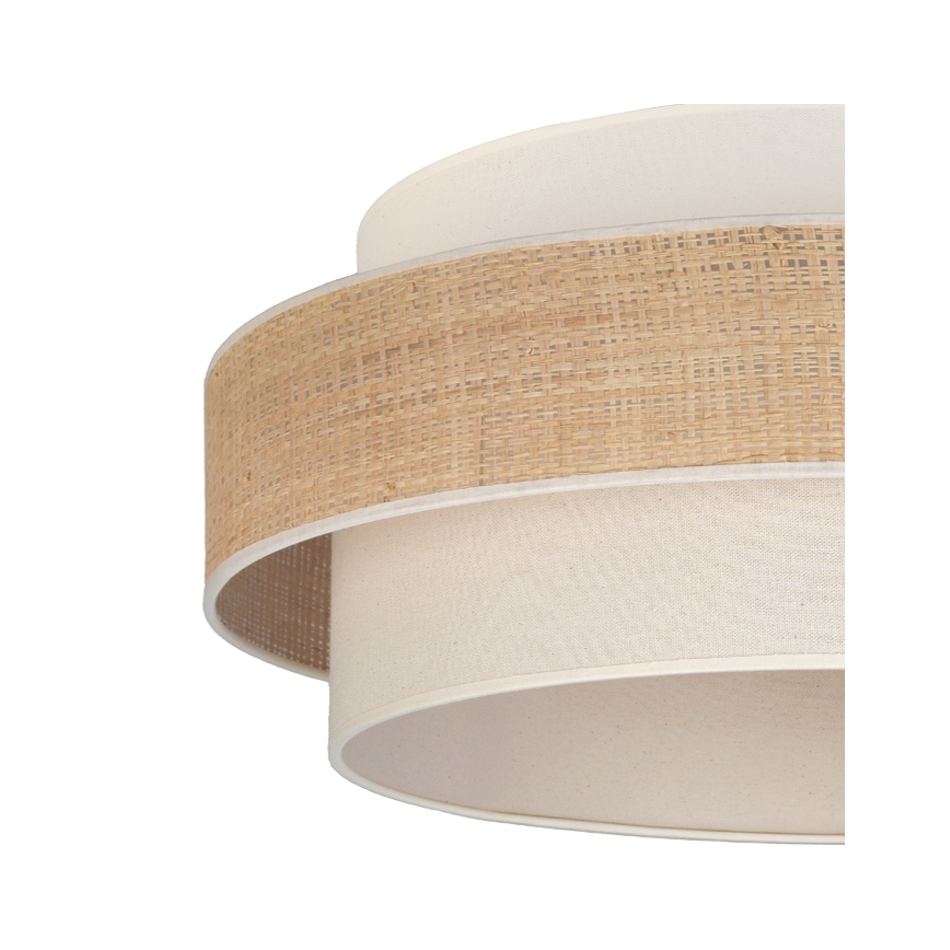 Brilagi - Κρεμαστό φωτιστικό με καλώδιο SPACE 1xE27/60W/230V διάμ. 40 εκ. μπεζ/κρεμ