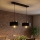 Brilagi - Κρεμαστό φωτιστικό με καλώδιο SPRING 2xE27/60W/230V μαύρο/χρυσό