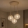 Brilagi - Κρεμαστό φωτιστικό με καλώδιο STELLA 3xE27/60W/230V μπεζ/χρυσό