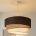Brilagi - Κρεμαστό φωτιστικό με καλώδιο TRIO 3xE27/60W/230V Ø 60 cm καφέ/μπεζ/λευκό