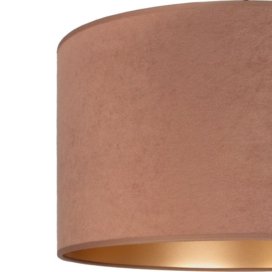 Brilagi - Κρεμαστό φωτιστικό με καλώδιο VELVET 1xE27/60W/230V pr. 40 cm μπεζ/χρυσό