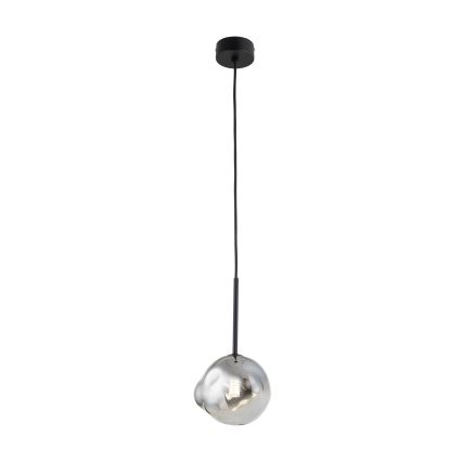 Brilagi - Κρεμαστό φωτιστικό με καλώδιο VULCANO 1xG9/8W/230V μαύρο/καπνιστό μαύρο