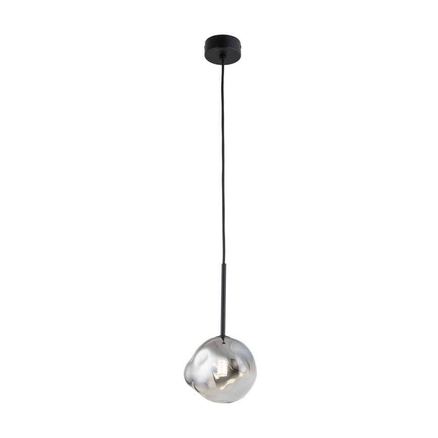 Brilagi - Κρεμαστό φωτιστικό με καλώδιο VULCANO 1xG9/8W/230V μαύρο/καπνιστό μαύρο