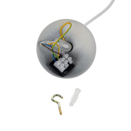 Brilagi - Κρεμαστό φωτιστικό με καλώδιο WABI SABI 1xE27/40W/230V Ø 32 cm λευκό