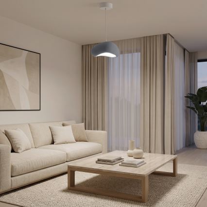 Brilagi - Κρεμαστό φωτιστικό με καλώδιο WABI SABI 1xE27/40W/230V Ø 35 εκ. γκρι