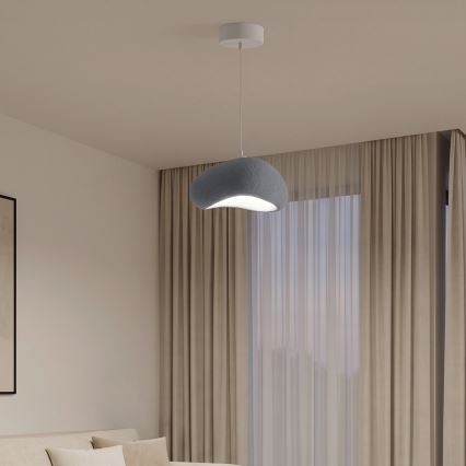 Brilagi - Κρεμαστό φωτιστικό με καλώδιο WABI SABI 1xE27/40W/230V Ø 35 εκ. γκρι