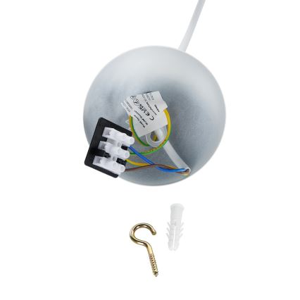 Brilagi - Κρεμαστό φωτιστικό με καλώδιο WABI SABI 1xE27/40W/230V Ø 42 cm λευκό
