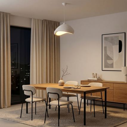 Brilagi - Κρεμαστό φωτιστικό με καλώδιο WABI SABI 1xE27/40W/230V Ø 52 εκ. λευκό