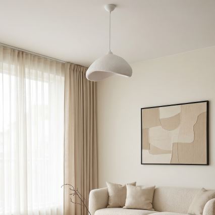 Brilagi - Κρεμαστό φωτιστικό με καλώδιο WABI SABI 1xE27/40W/230V Ø 52 εκ. λευκό