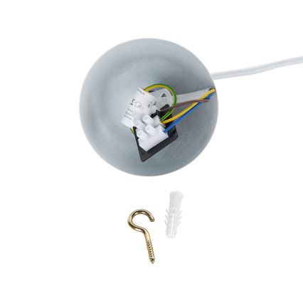 Brilagi - Κρεμαστό φωτιστικό με καλώδιο WABI SABI 1xE27/40W/230V διάμ. 32 cm λευκό