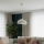 Brilagi - Κρεμαστό φωτιστικό με καλώδιο WABI SABI 1xE27/40W/230V διάμ. 32 cm λευκό