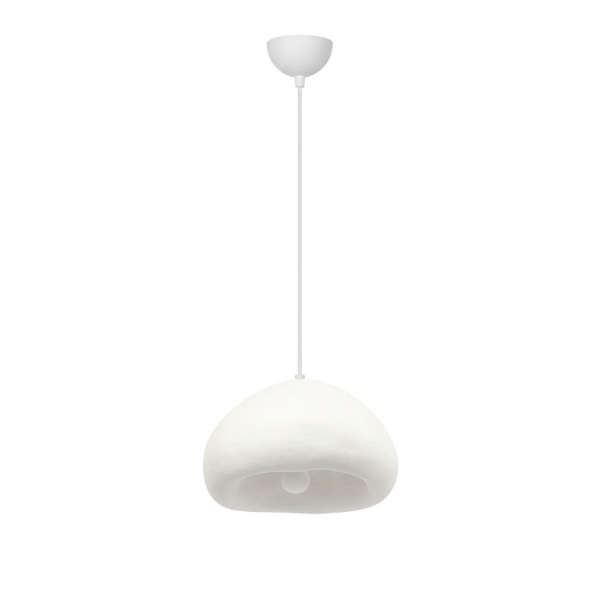 Brilagi - Κρεμαστό φωτιστικό με καλώδιο WABI SABI 1xE27/40W/230V διάμ. 32 cm λευκό