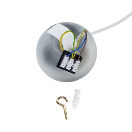 Brilagi - Κρεμαστό φωτιστικό με καλώδιο WABI SABI 1xE27/40W/230V διάμ. 32 cm λευκό