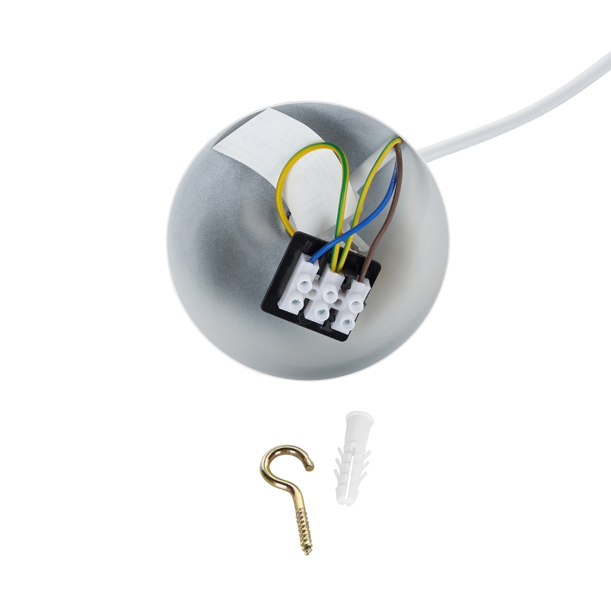 Brilagi - Κρεμαστό φωτιστικό με καλώδιο WABI SABI 1xE27/40W/230V διάμ. 32 cm λευκό