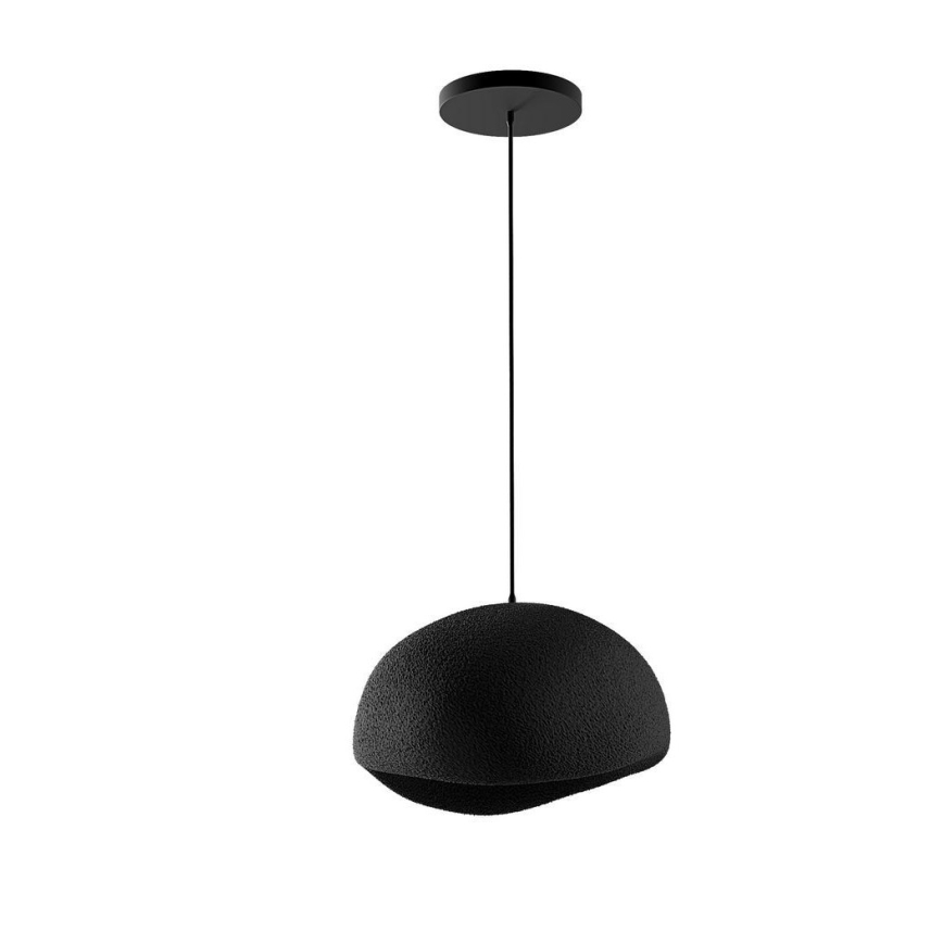 Brilagi - Κρεμαστό φωτιστικό με καλώδιο WABI SABI 1xE27/40W/230V διάμ. 35 cm μαύρο