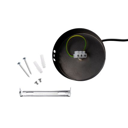 Brilagi - Κρεμαστό φωτιστικό με καλώδιο WABI SABI 1xE27/40W/230V διάμ. 35 cm μαύρο