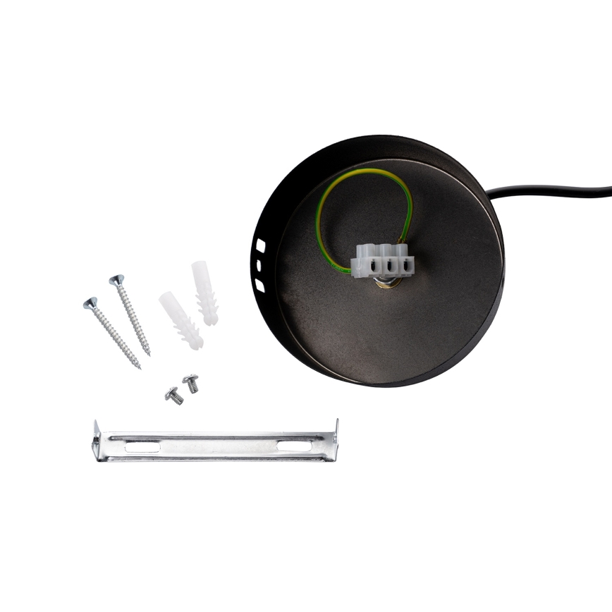 Brilagi - Κρεμαστό φωτιστικό με καλώδιο WABI SABI 1xE27/40W/230V διάμ. 35 cm μαύρο