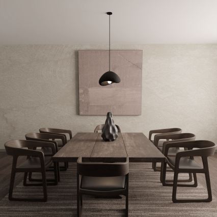 Brilagi - Κρεμαστό φωτιστικό με καλώδιο WABI SABI 1xE27/40W/230V διάμετρος 33 εκ. μαύρο