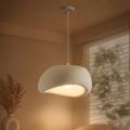 BRILAGI - Κρεμαστό φωτιστικό με καλώδιο WABI SABI 1xE27/60W/230V Ø 40 cm λευκό