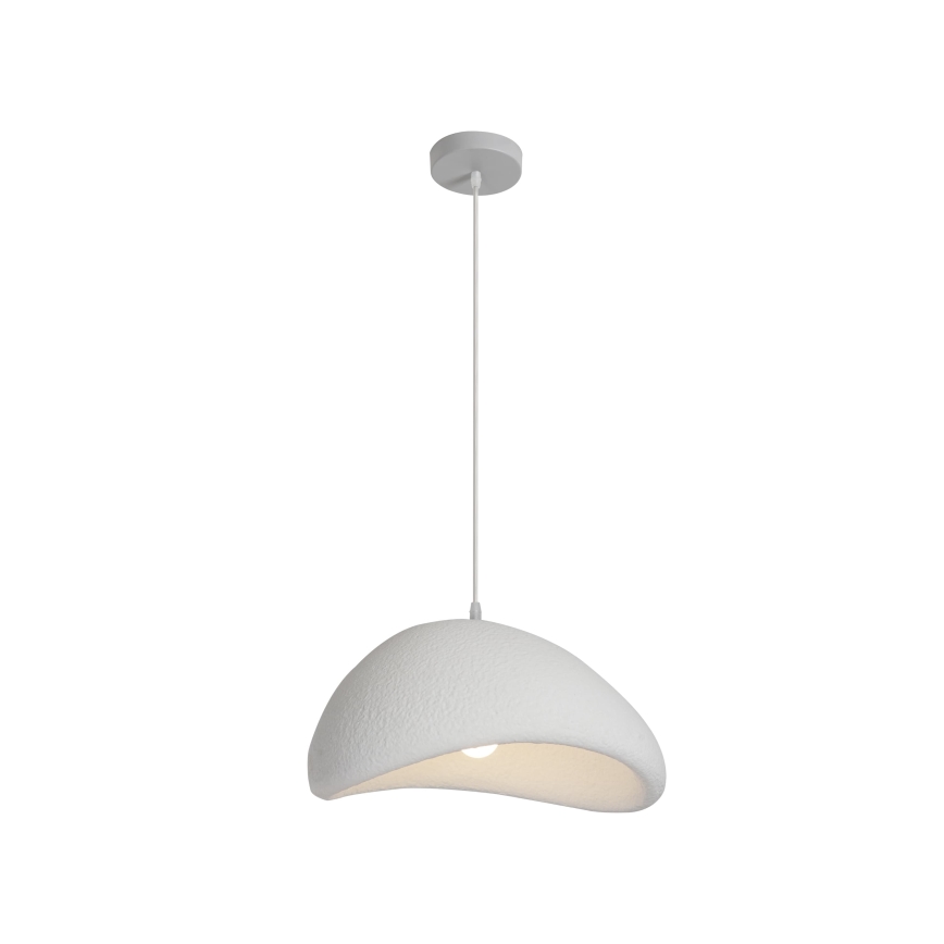 BRILAGI - Κρεμαστό φωτιστικό με καλώδιο WABI SABI 1xE27/60W/230V διάμ. 40 εκ. λευκό
