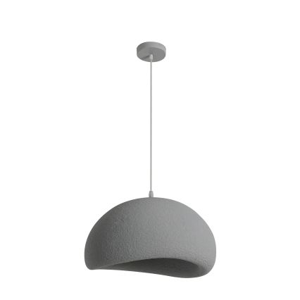 BRILAGI - Κρεμαστό φωτιστικό με καλώδιο WABI SABI 1xE27/60W/230V διάμ. 50 cm γκρι