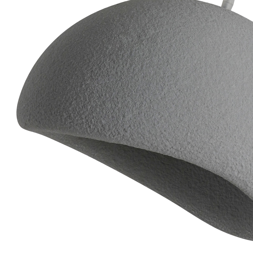 BRILAGI - Κρεμαστό φωτιστικό με καλώδιο WABI SABI 1xE27/60W/230V διάμ. 50 cm γκρι