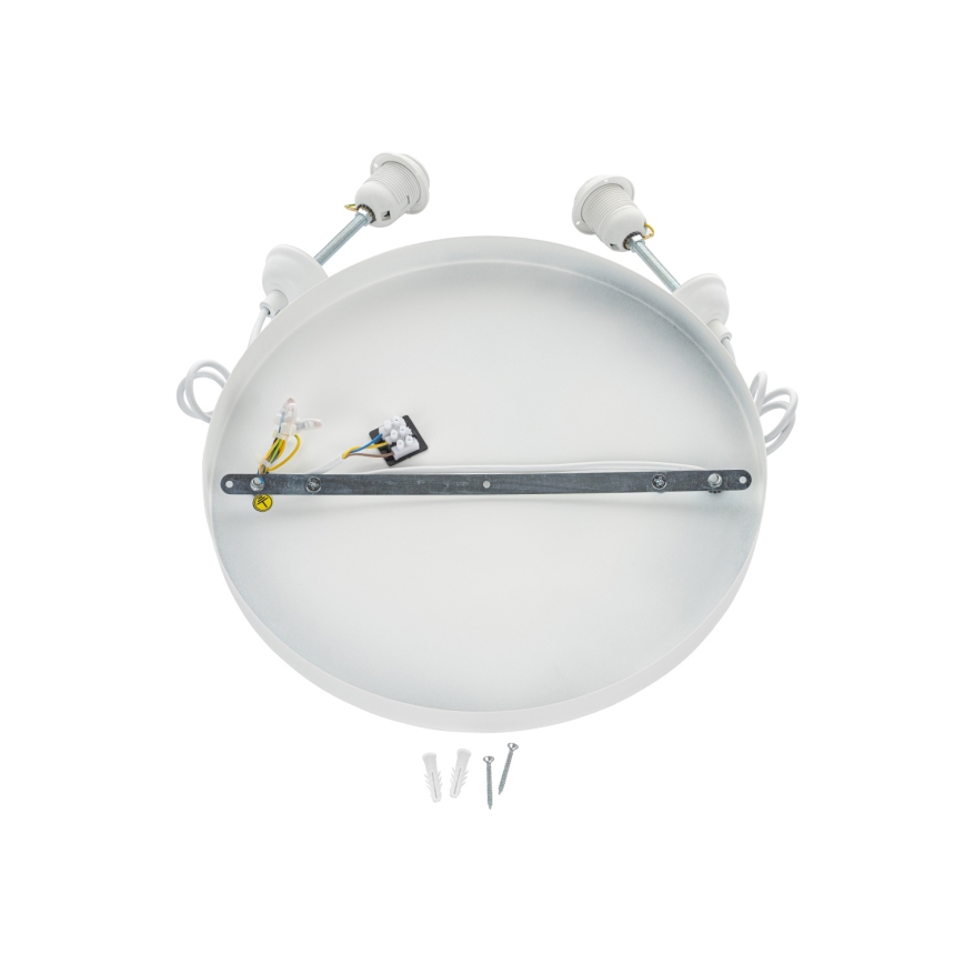 Brilagi - Κρεμαστό φωτιστικό με καλώδιο WABI SABI 2xE27/40W/230V Ø 45 cm λευκό