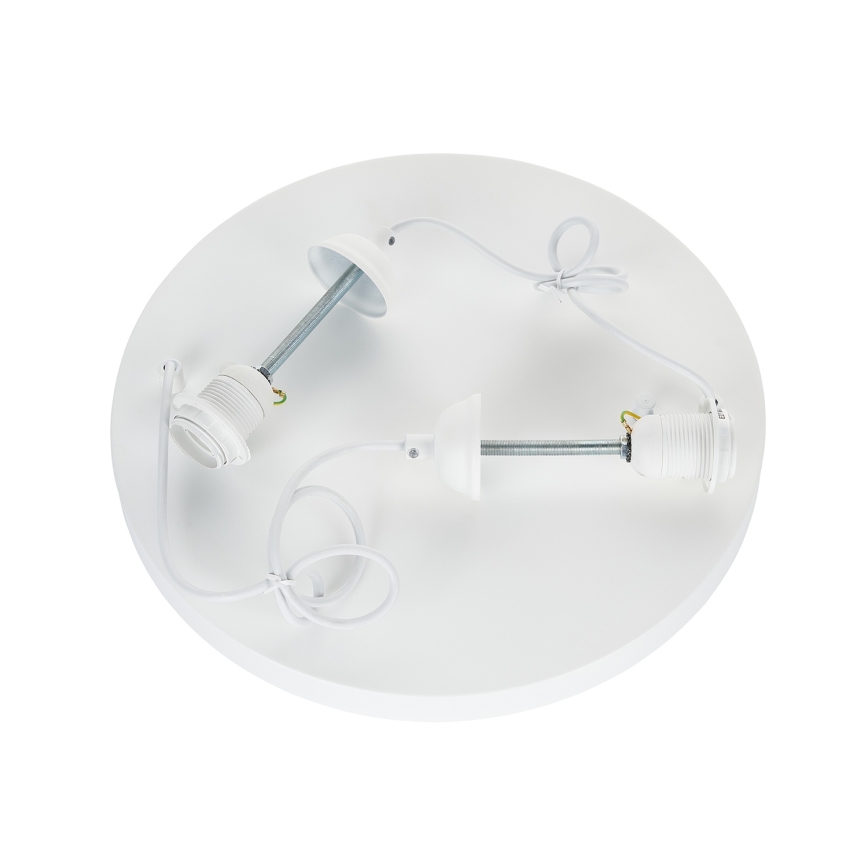 Brilagi - Κρεμαστό φωτιστικό με καλώδιο WABI SABI 2xE27/40W/230V, Ø 45 εκ., λευκό