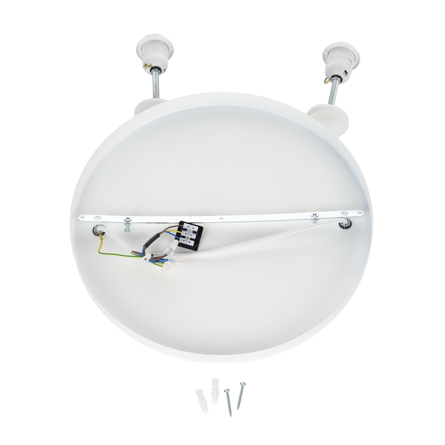 Brilagi - Κρεμαστό φωτιστικό με καλώδιο WABI SABI 2xE27/40W/230V, Ø 45 εκ., λευκό