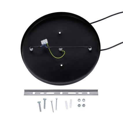 Brilagi - Κρεμαστό φωτιστικό με καλώδιο WABI SABI 2xE27/40W/230V Ø 60 cm μαύρο