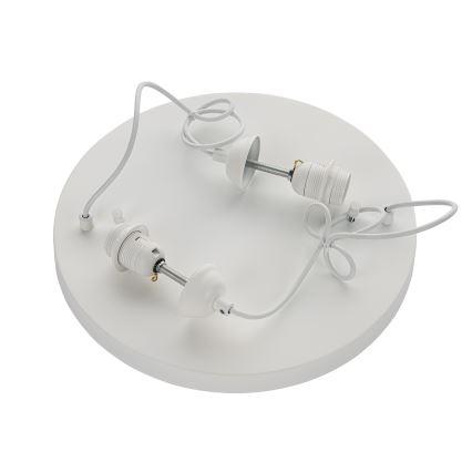 Brilagi - Κρεμαστό φωτιστικό με καλώδιο WABI SABI 2xE27/40W/230V διάμ. 45 εκ. λευκό