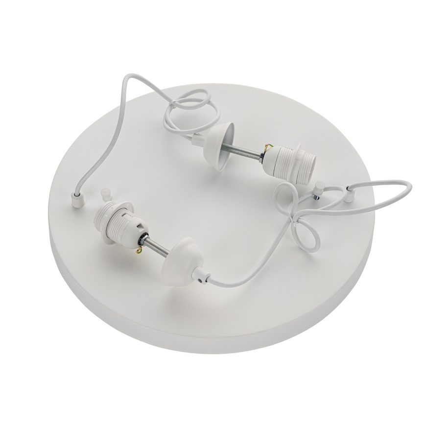 Brilagi - Κρεμαστό φωτιστικό με καλώδιο WABI SABI 2xE27/40W/230V διάμ. 45 εκ. λευκό