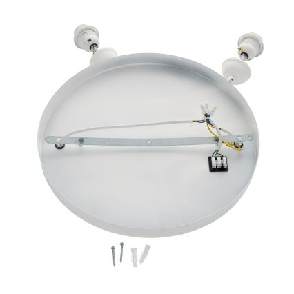 Brilagi - Κρεμαστό φωτιστικό με καλώδιο WABI SABI 2xE27/40W/230V διάμ. 45 εκ. λευκό