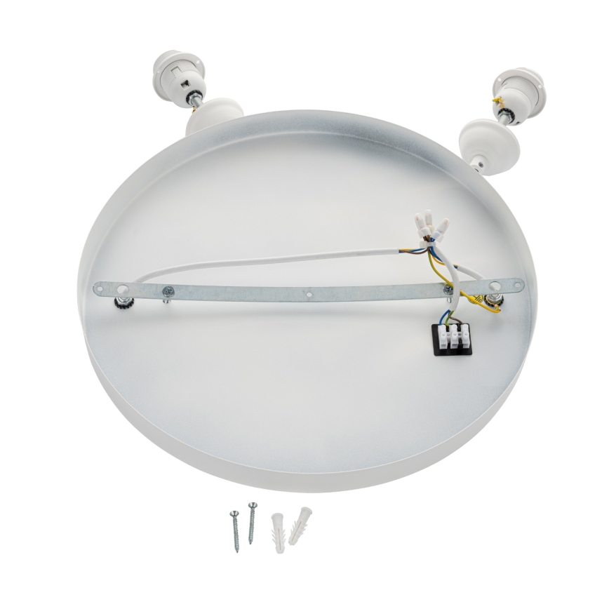 Brilagi - Κρεμαστό φωτιστικό με καλώδιο WABI SABI 2xE27/40W/230V διάμ. 45 εκ. λευκό